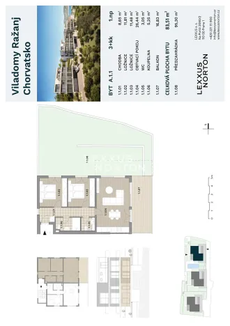 Prodej bytu 3+kk, Ražanj, Chorvatsko, 84 m2