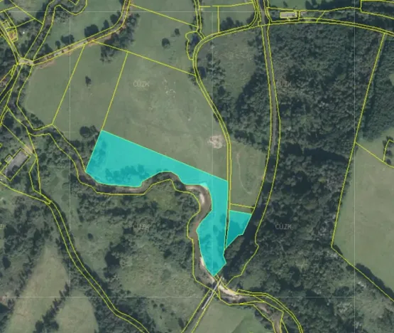 Prodej louky, Černousy, 24506 m2