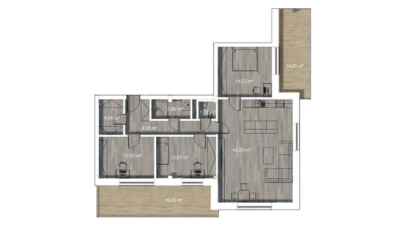 Prodej bytu 4+kk, Hodonín, P. Jilemnického, 184 m2