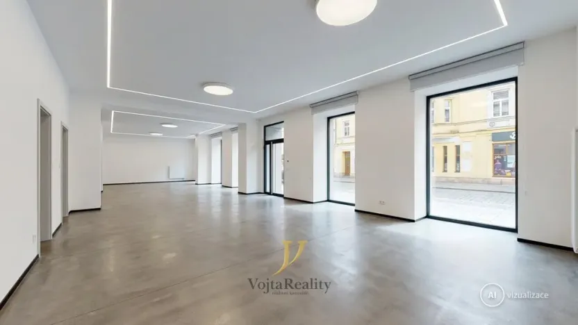 Pronájem obchodního prostoru, Šumperk, Hlavní třída, 215 m2