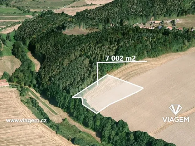 Prodej pole, Trhový Štěpánov, V Belíce, 7002 m2