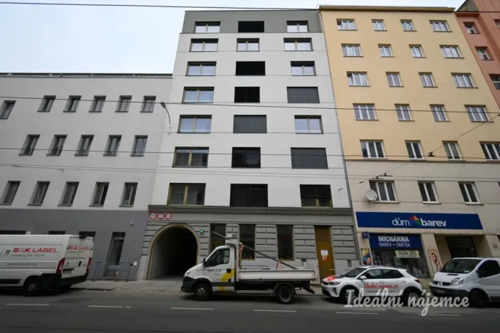 Pronájem bytu 1+kk, Brno, Cejl, 29 m2