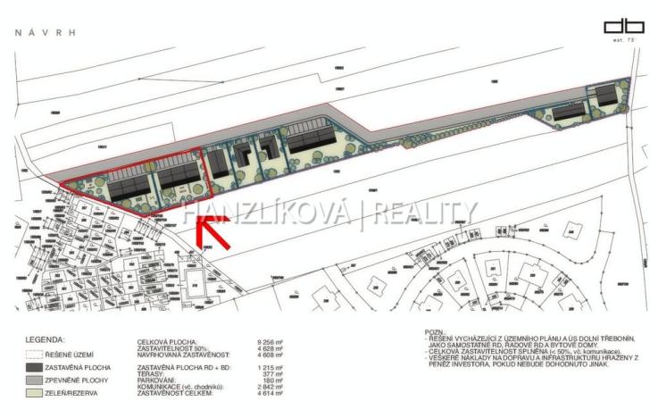Prodej pozemku pro bydlení, Dolní Třebonín, 2948 m2