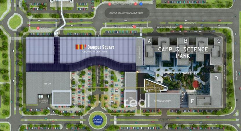 Pronájem kanceláře, Brno, 887 m2