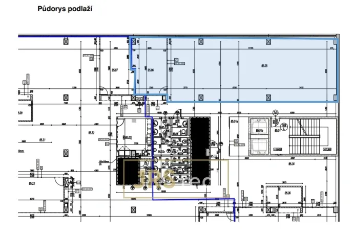 Pronájem kanceláře, Brno, Nové sady, 150 m2