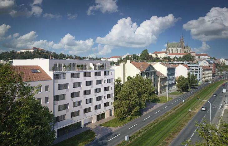 Prodej bytu 2+kk, Brno, Nové sady, 53 m2