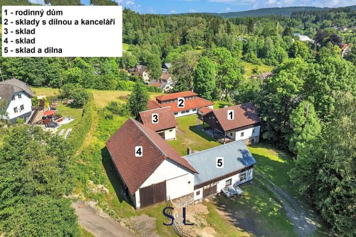 Prodej skladu, Lučany nad Nisou, 120 m2