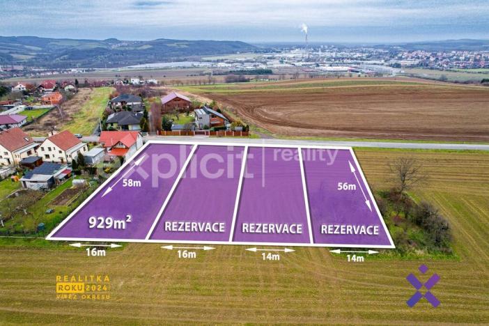 Prodej pozemku pro bydlení, Pohořelice, 929 m2