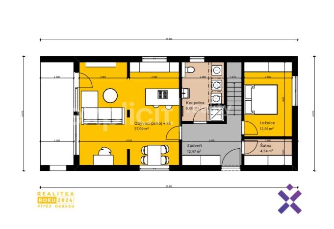 Prodej rodinného domu, Pohořelice, 129 m2