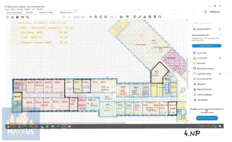 Pronájem kanceláře, Praha - Stodůlky, Šafránkova, 23 m2