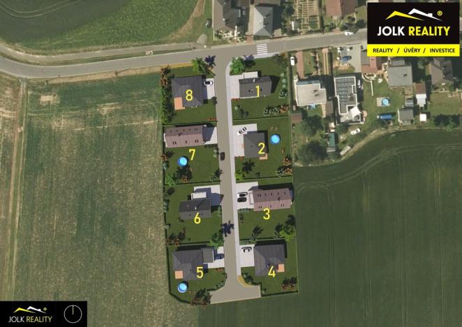 Prodej pozemku pro bydlení, Služovice - Vrbka, 853 m2