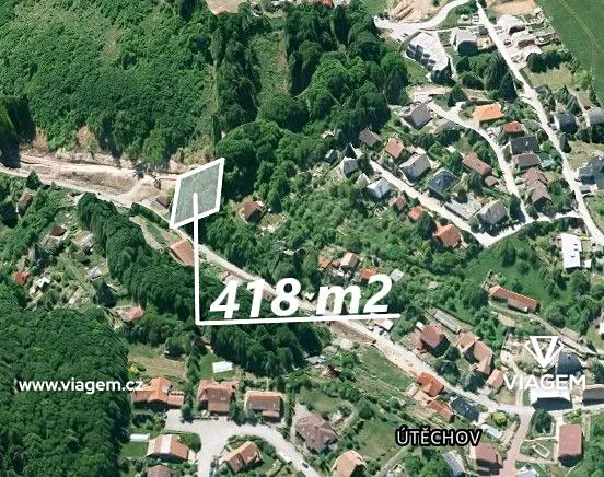 Prodej zahrady, Brno, 418 m2