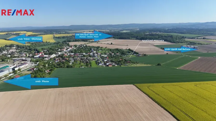 Prodej pozemku pro bydlení, Lazníky, 2100 m2