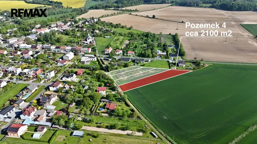 Prodej pozemku pro bydlení, Lazníky, 2100 m2
