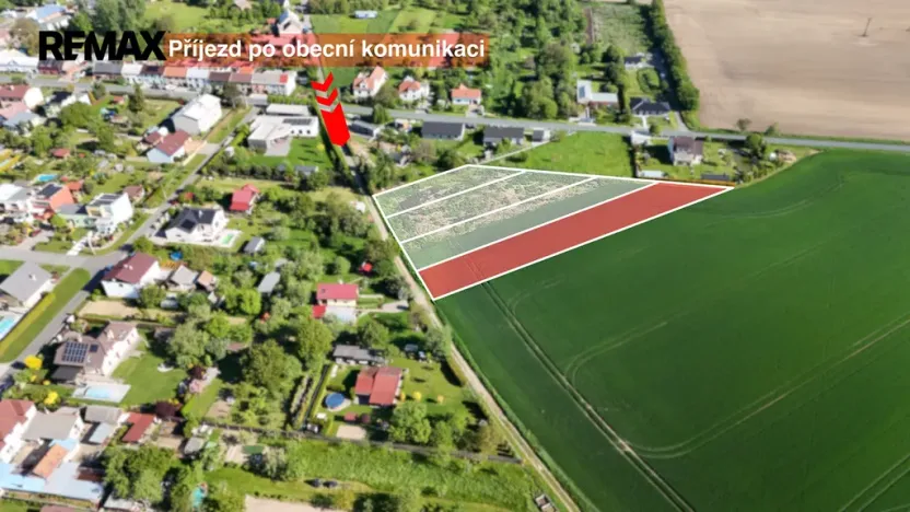 Prodej pozemku pro bydlení, Lazníky, 2100 m2
