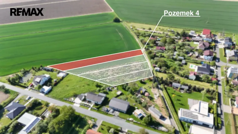 Prodej pozemku pro bydlení, Lazníky, 2100 m2