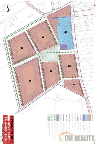 Prodej pozemku pro bydlení, Olomouc - Nové Sady, Andělská, 2198 m2