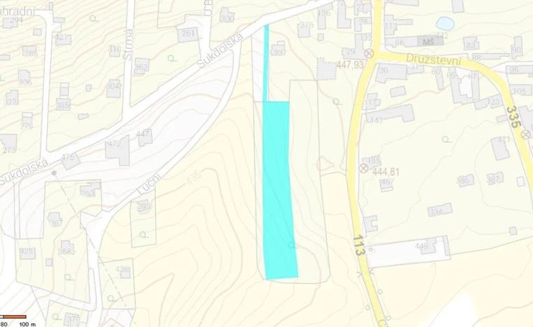 Prodej podílu pozemku pro bydlení, Ondřejov, 1414 m2