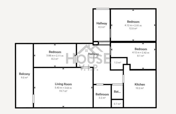 Prodej bytu 4+1, Praha, 92 m2