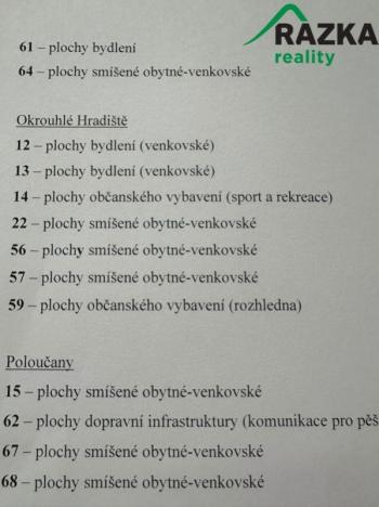 Prodej pozemku pro bydlení, Konstantinovy Lázně - Okrouhlé Hradiště, 1207 m2