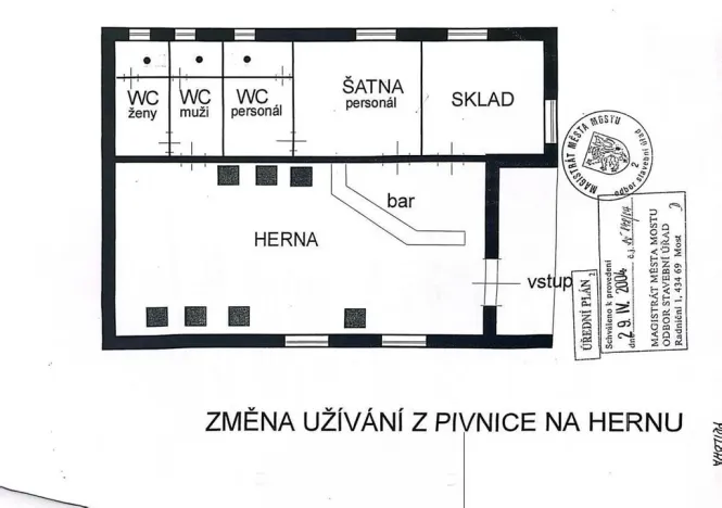 Prodej obchodního prostoru, Most, Čsl. armády, 68 m2