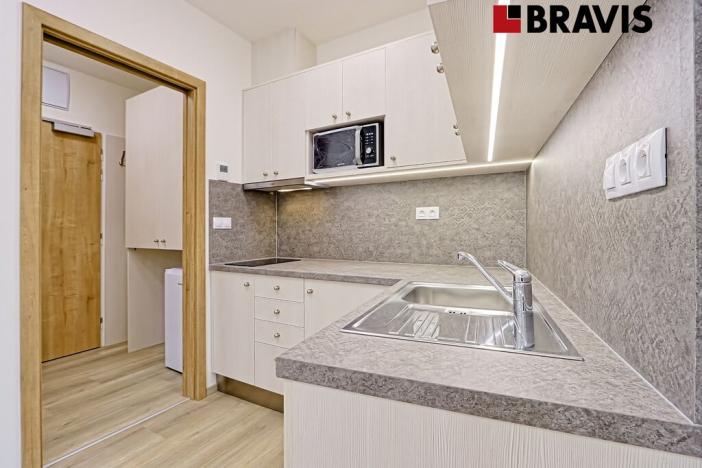 Pronájem bytu 1+kk, Brno, Placzkova, 26 m2