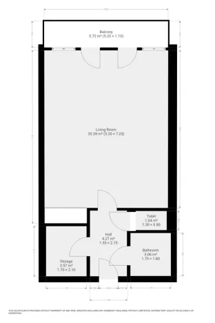 Pronájem bytu 1+kk, Praha - Letňany, Kostomlatská, 49 m2