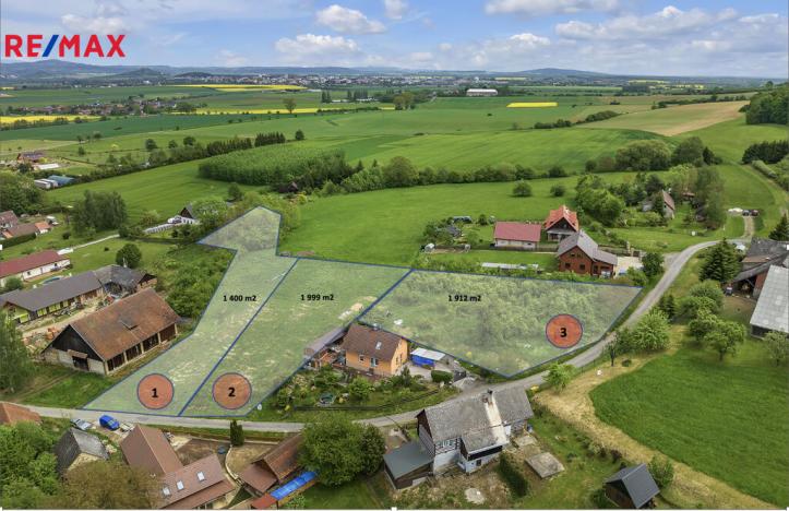 Prodej pozemku pro bydlení, Podhradí, 1400 m2