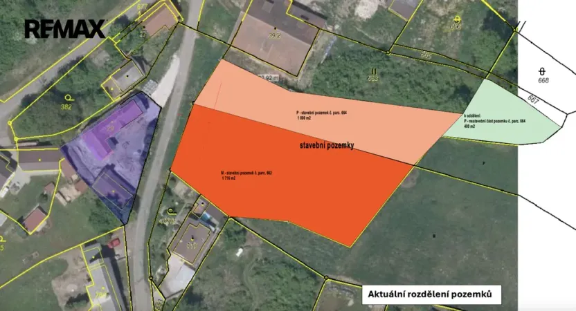 Prodej pozemku pro bydlení, Podhradí, 1400 m2