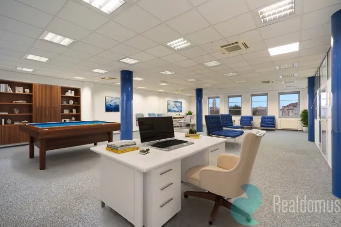 Pronájem kanceláře, České Budějovice, Pražská tř., 844 m2