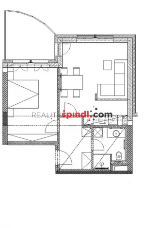 Prodej bytu 2+kk, Špindlerův Mlýn, 57 m2