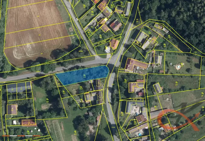 Prodej pozemku pro bydlení, Laškov, 1020 m2