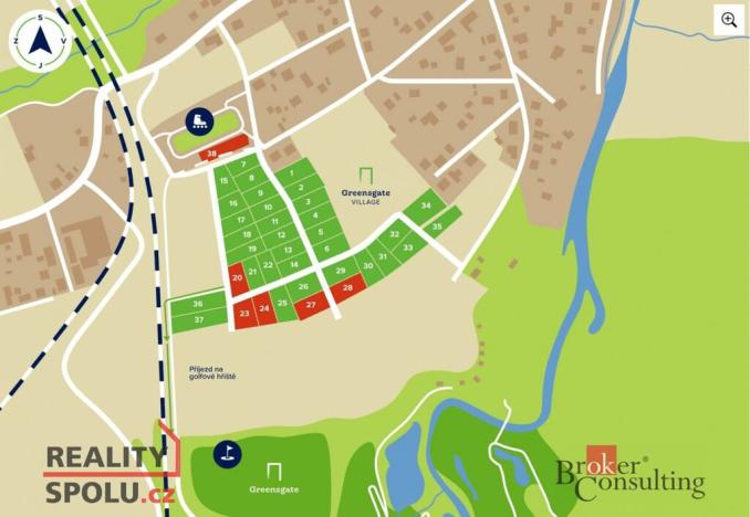 Prodej pozemku pro bydlení, Dýšina - Nová Huť, Horomyslická, 975 m2