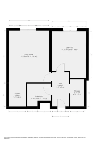 Pronájem bytu 2+kk, Praha - Vršovice, Přípotoční, 60 m2
