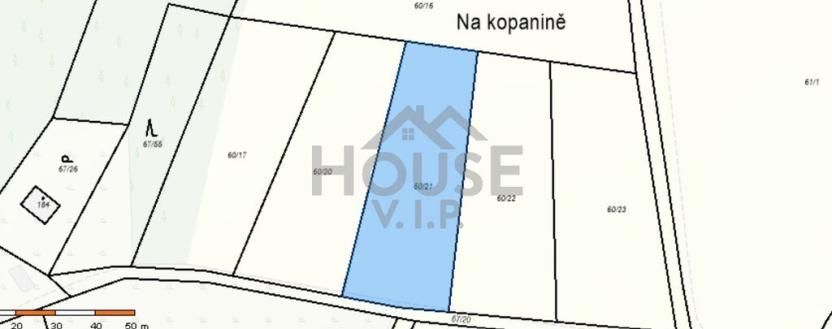 Prodej louky, Mezouň, 1507 m2