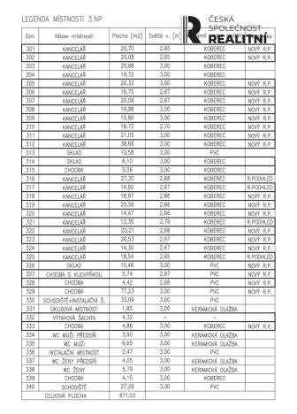 Pronájem kanceláře, Zlín, Kvítková, 25 m2