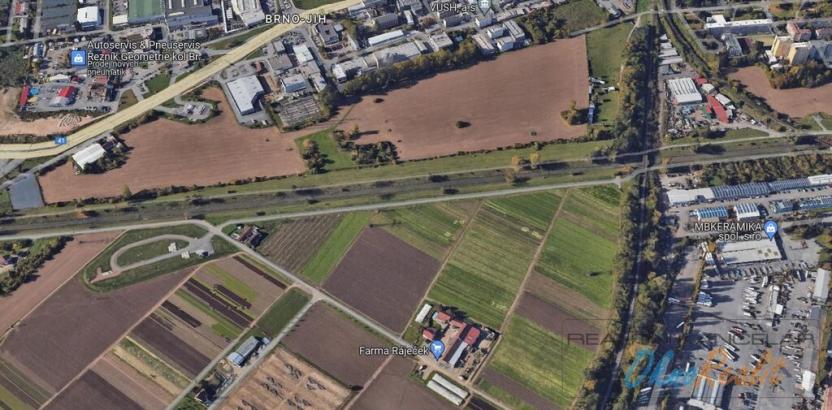 Prodej komerčního pozemku, Brno - Komárov, Hněvkovského, 5568 m2