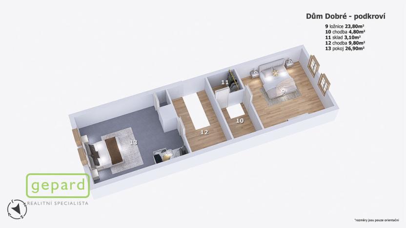 Prodej rodinného domu, Dobré, 124 m2