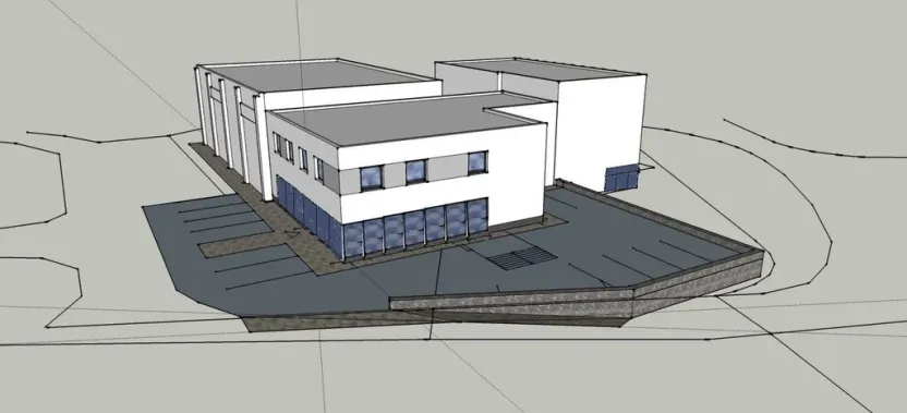 Pronájem obchodního prostoru, Nový Jičín, Vančurova, 1300 m2