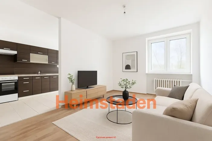 Pronájem bytu 2+kk, Ostrava - Poruba, Havlíčkovo náměstí, 48 m2