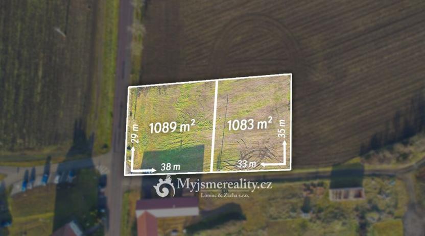 Prodej pozemku pro bydlení, Vrbovec, 1083 m2