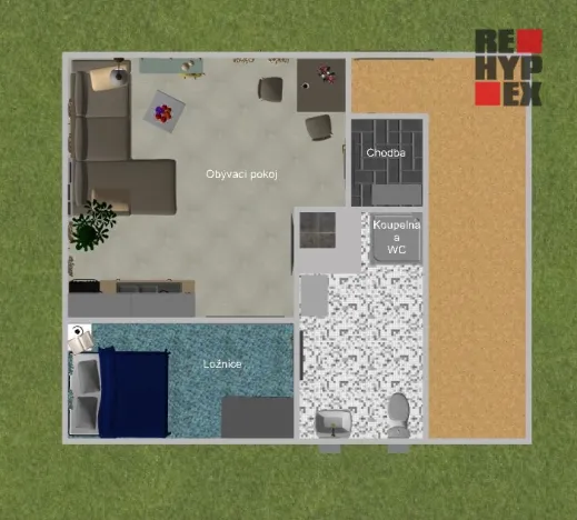 Prodej bytu 2+kk, Nový Oldřichov - Mistrovice, 40 m2