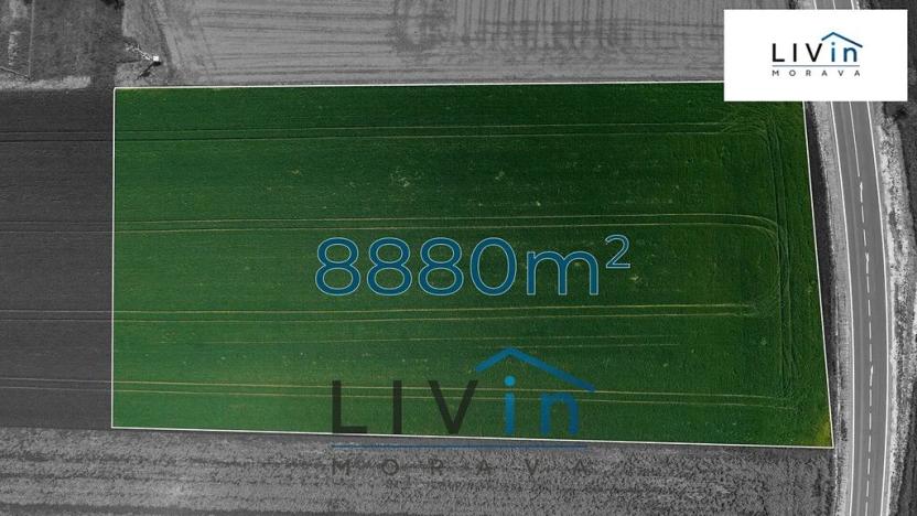 Prodej komerčního pozemku, Litovel, 8880 m2