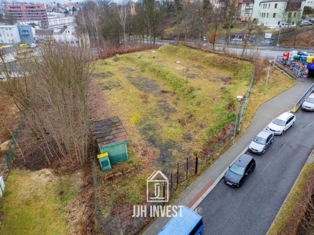 Pronájem komerčního pozemku, Liberec, Zeyerova, 3942 m2