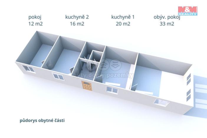 Prodej rodinného domu, Mladá Vožice - Stará Vožice, 150 m2