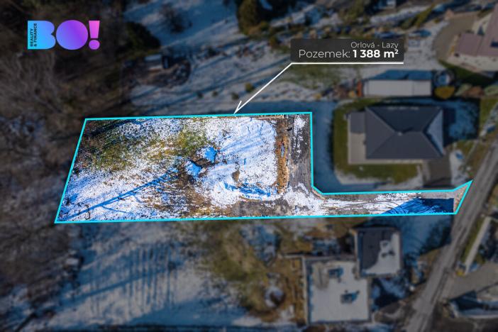 Prodej pozemku pro bydlení, Orlová, 1388 m2
