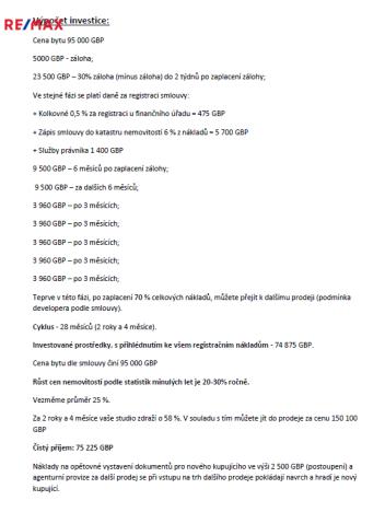 Prodej bytu 1+1, 30 km od města Kyrenia,Kypr, 67 m2