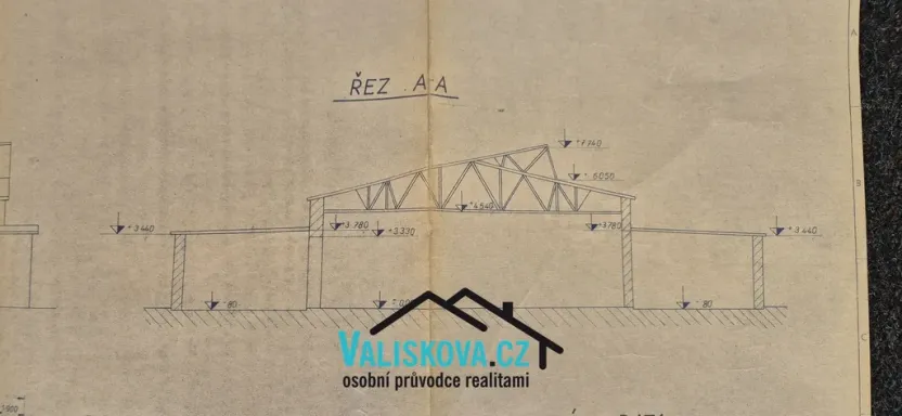 Pronájem výrobních prostor, Kojetín, 1200 m2