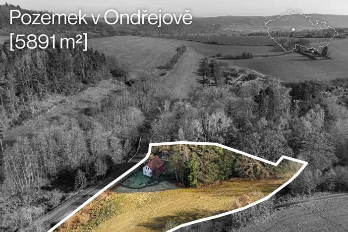 Prodej pozemku pro bydlení, Ondřejov, Družstevní, 5891 m2
