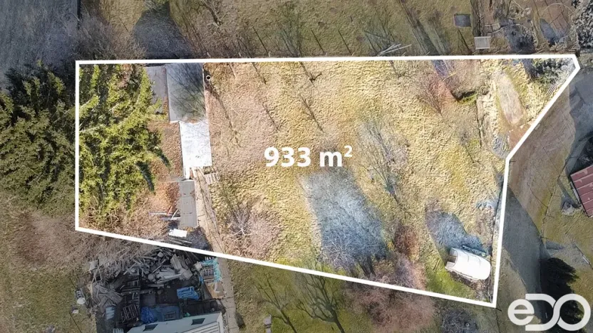 Prodej zahrady, Náchod, 933 m2